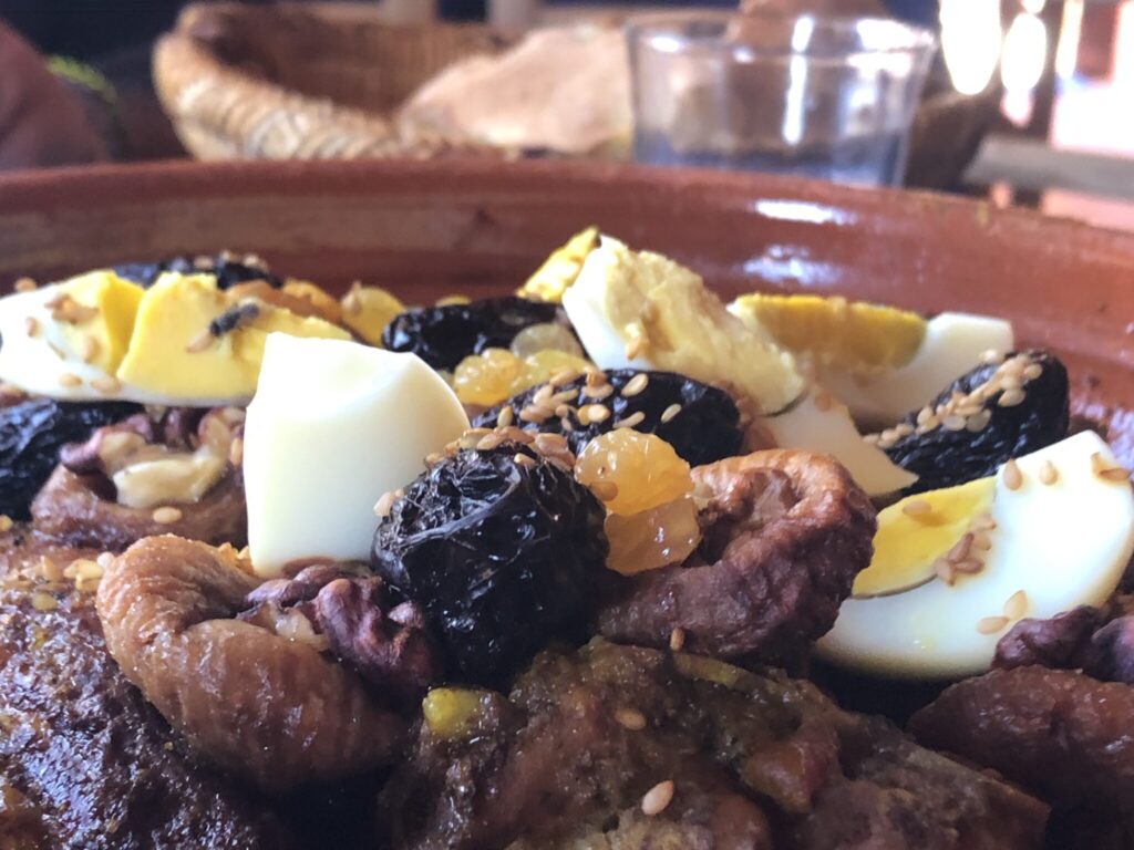 Telouet_Tajine di prugne