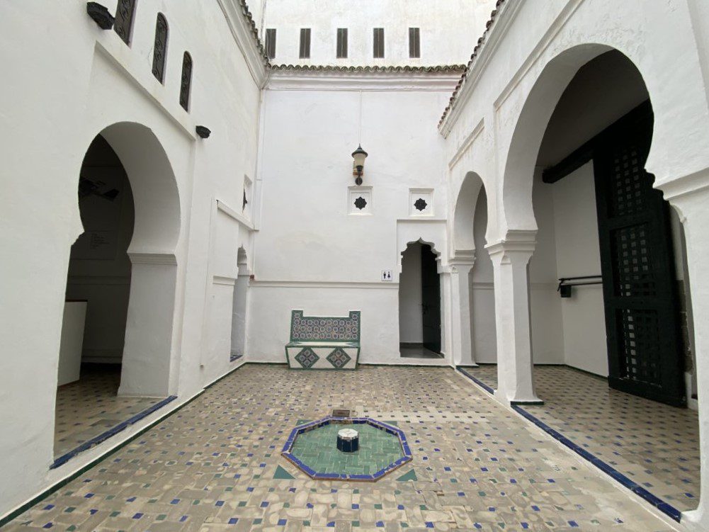 Primo patio interno Museo Kasbah Tanger